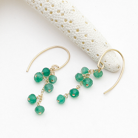ce4g - green earrings