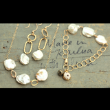 cirrus white necklace